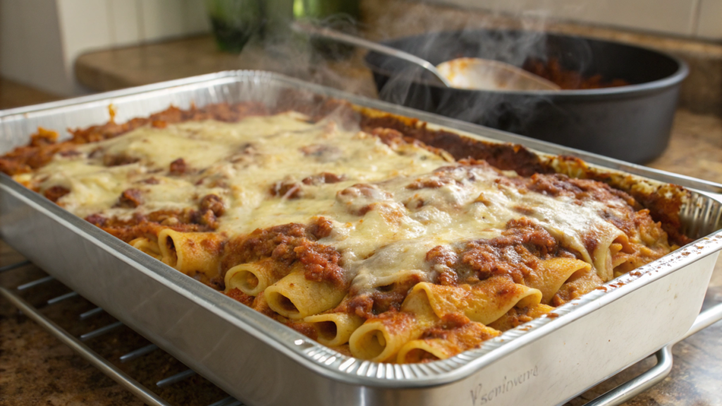 One-Pan Baked Pasta That Feeds Everyone After Skiing
